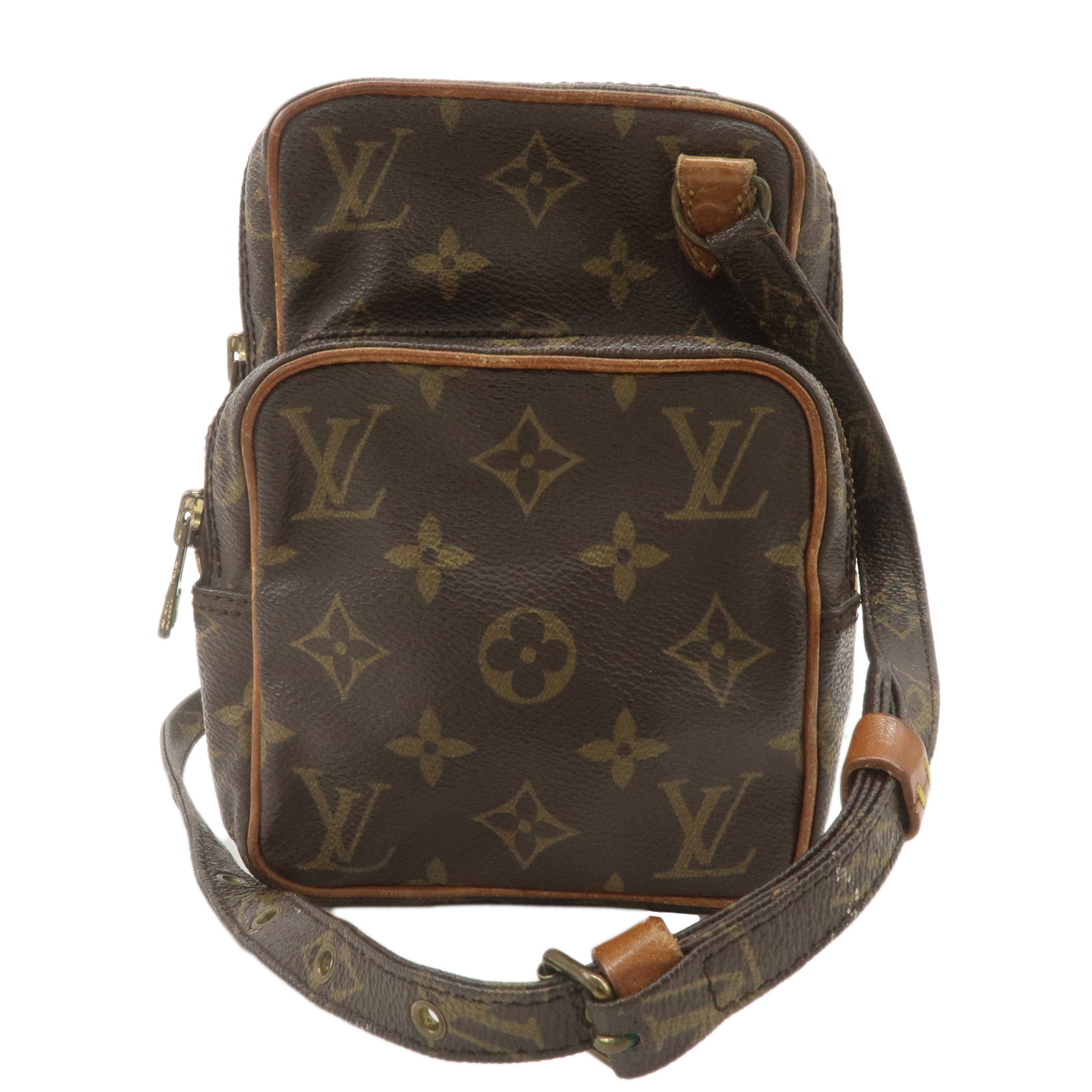 Louis Vuitton Monogram Mini Amazone Shoulder Bag Brown M45238