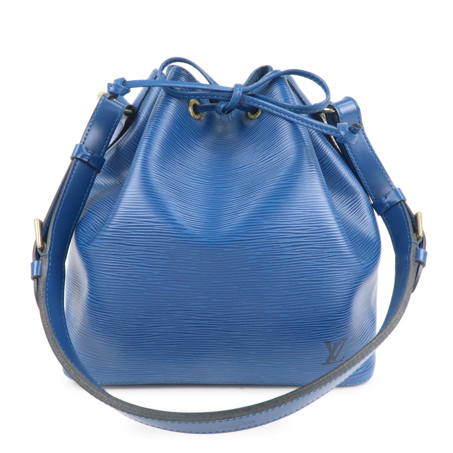 LOUIS VUITTON Shoulder Bag Epi Petit Noe M44105 Blue Toledo Ladies Lea in  2023