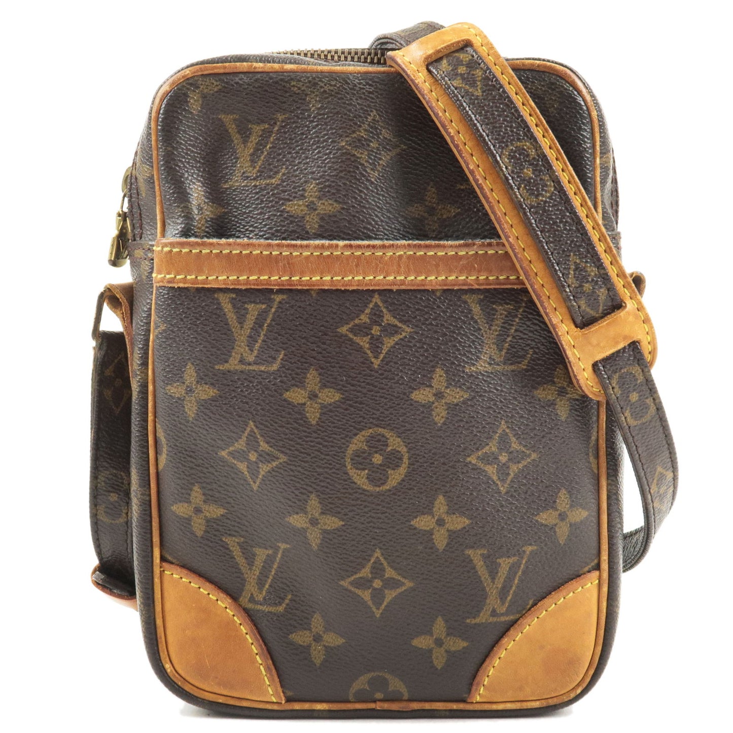 LOUIS VUITTON M45266 DANUBE PM MONOGRAM SHOULDER BAG, Luxury, Bags