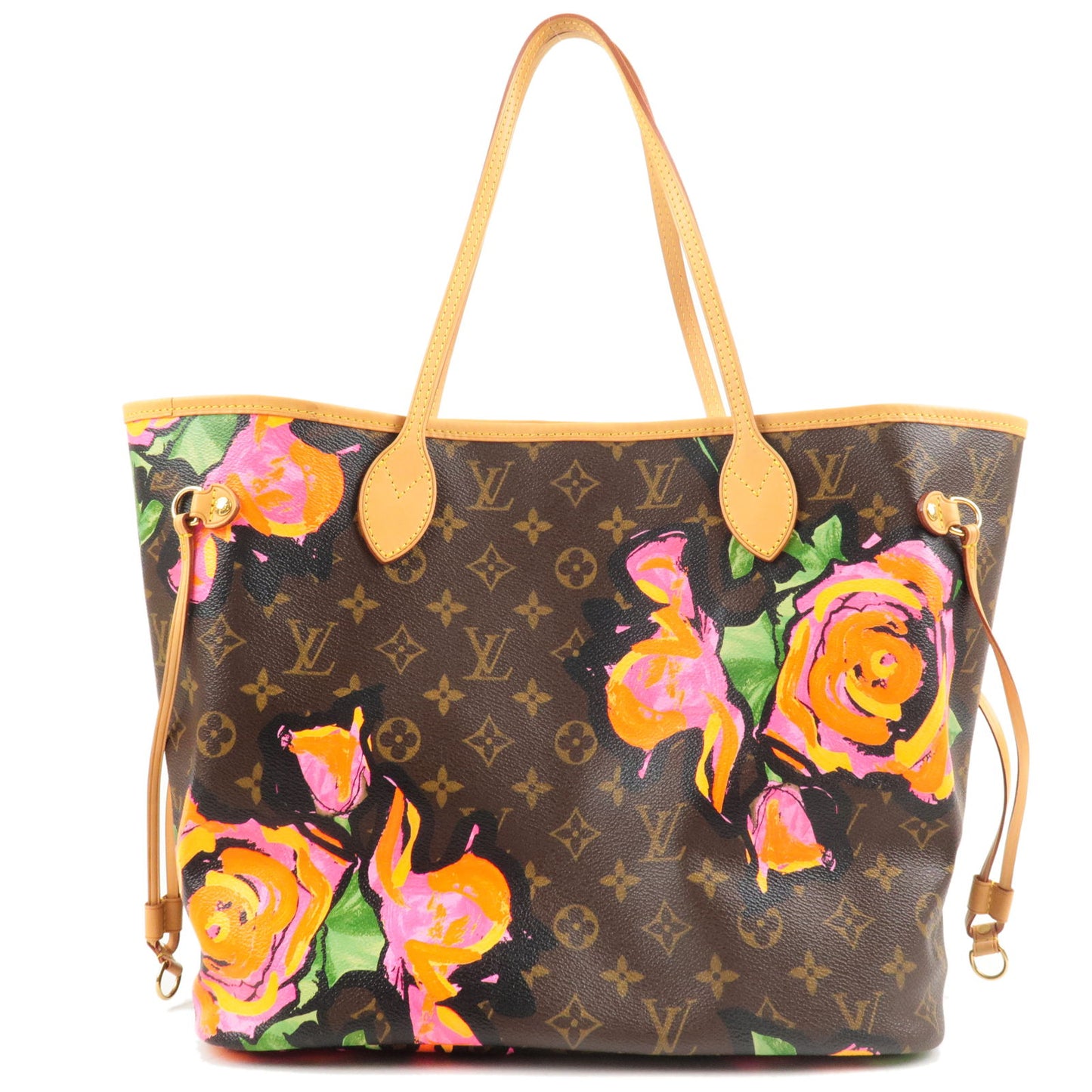 Louis Vuitton Monogram Rose Neverfull MM Tote Bag