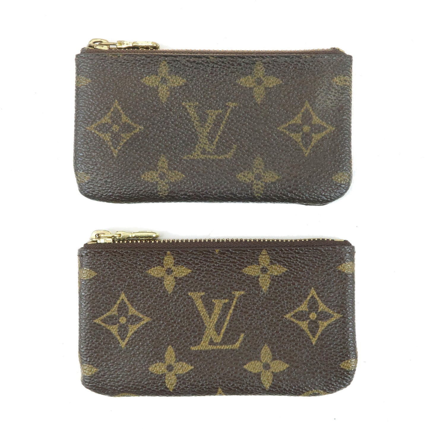 Louis Vuitton Monogram Set of 2 Pochette Cles Coin Case M62650