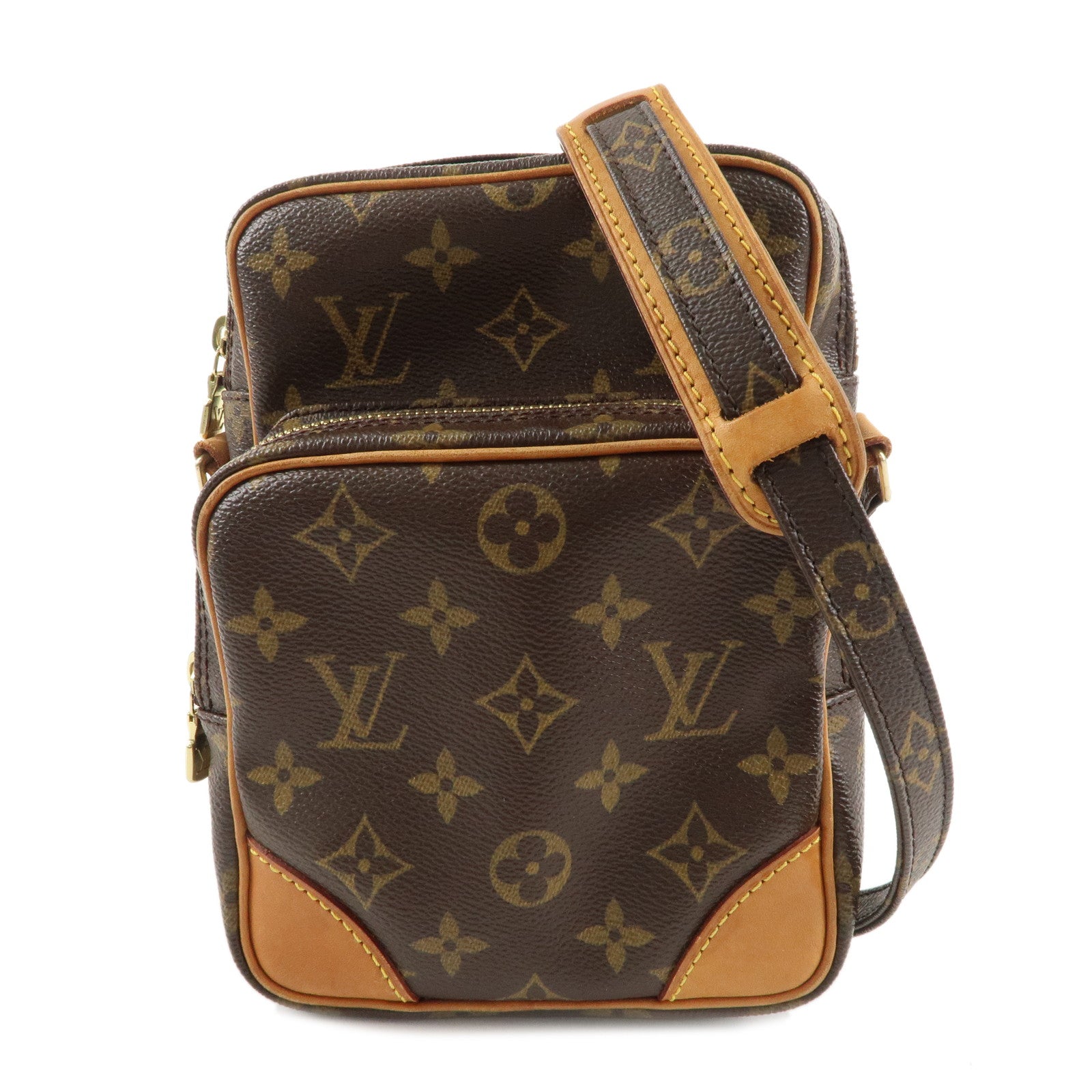 Louis Vuitton Monogram Amazone Shoulder Bag Brown M45236