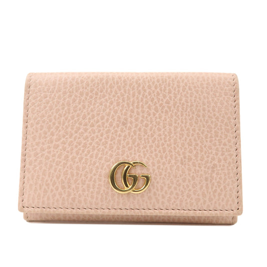 GUCCI-Petit-GG-Mermont-Leather-Small-Card-Case-Pink-47474