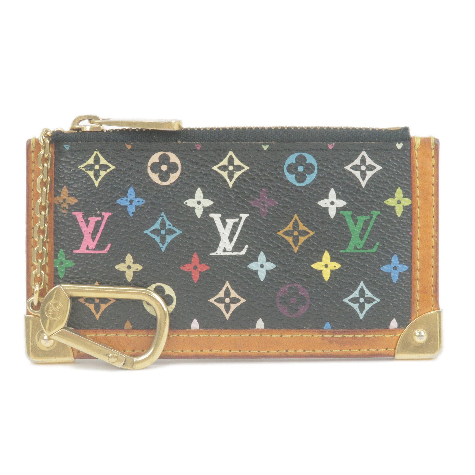 Louis-Vuitton-Monogram-Multi-Color-Pochette-Cles-Noir-M92654