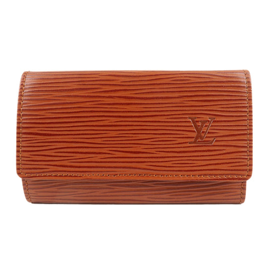 Louis-Vuitton-Epi-Multi-Cles-6-Key-Case-Kenya-Brown-M63813