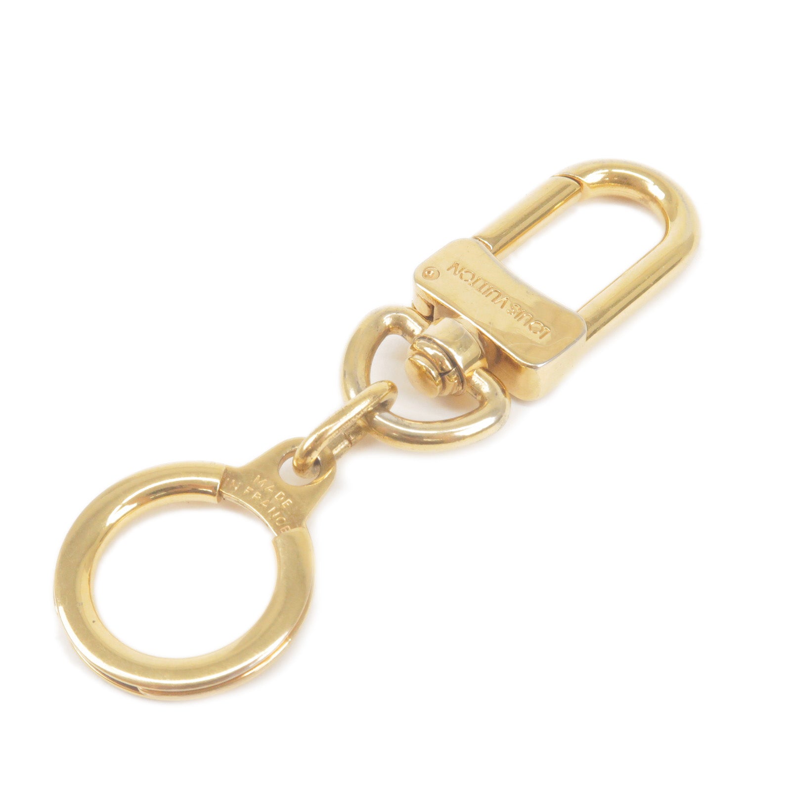 Louis-Vuitton-Ano-Cles-Key-Chain-Bag-Chram-Gold-M62694