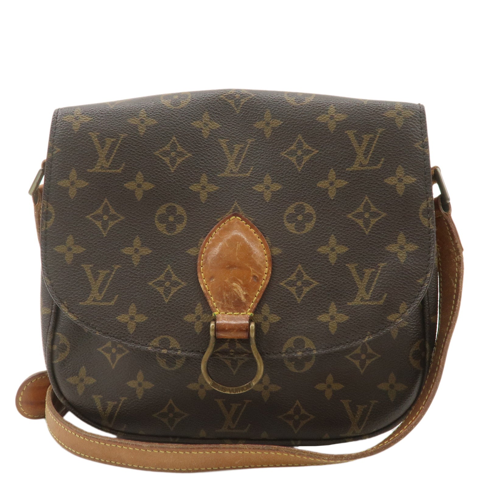 Louis-Vuitton-Monogram-Saint-Cloud-GM-Shoulder-Bag-Brown-M51242