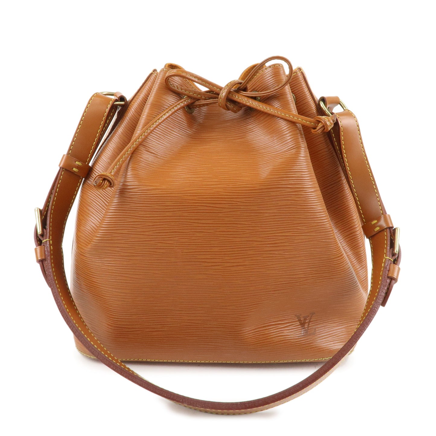 Louis Vuitton Epi Petit Noe Shoulder Bag Zipang Gold M44108