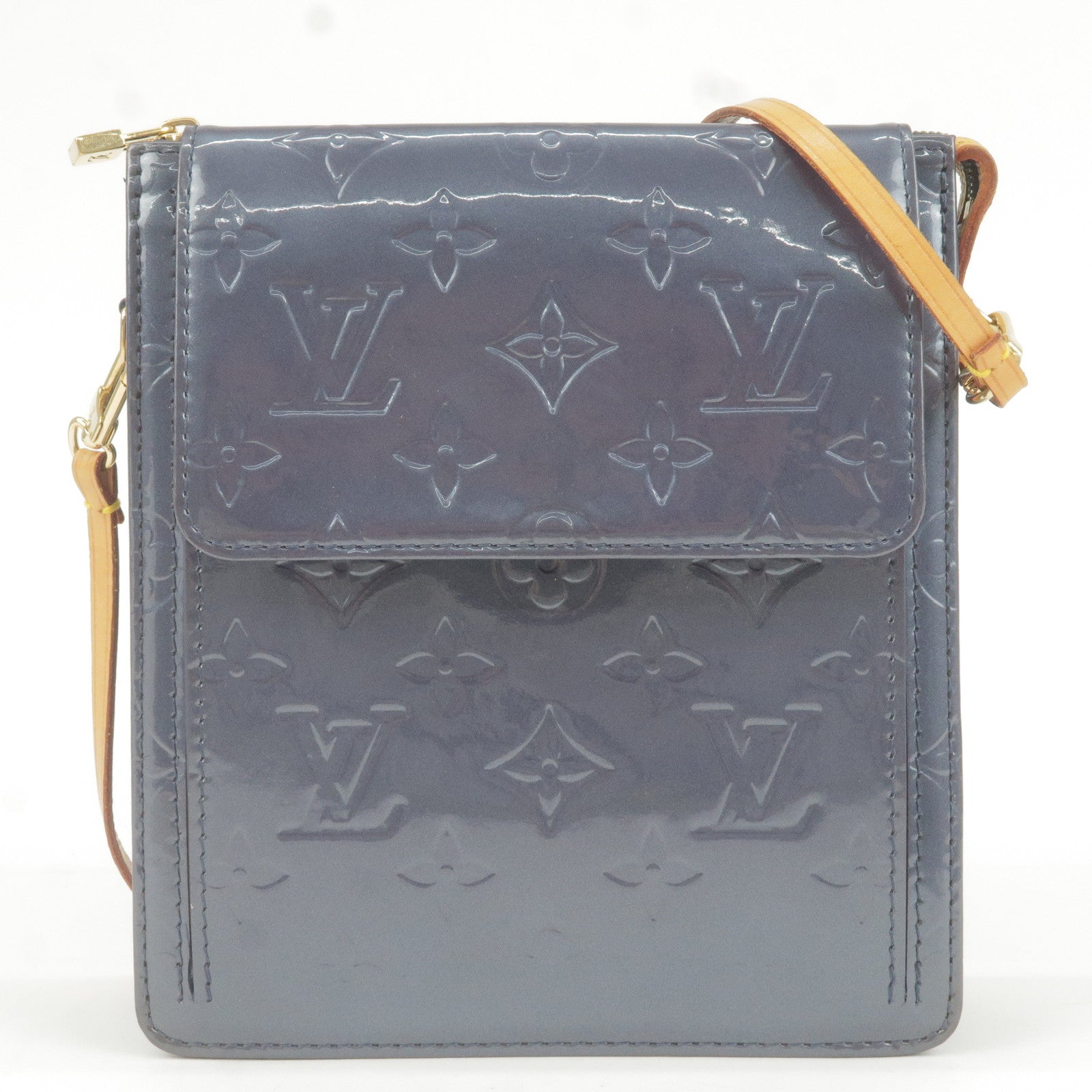Louis Vuitton Monogram Vernis Mott Bag - Grey Shoulder Bags, Handbags -  LOU791669