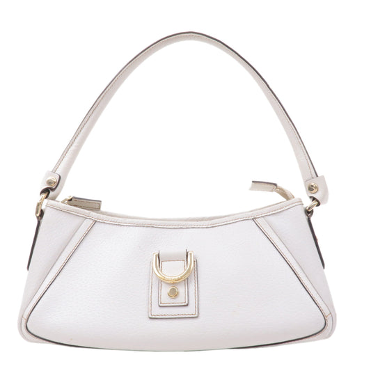 GUCCI-Abbey-Leather-Shoulder-Bag-Hand-bag-White-130939