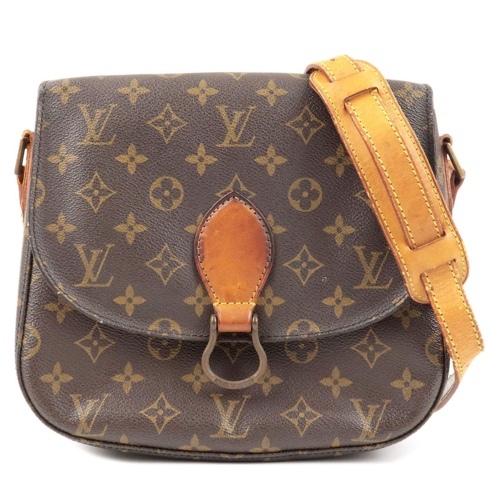 Louis-Vuitton-Monogram-Saint-Cloud-GM-Shoulder-Bag-Brown-M51242