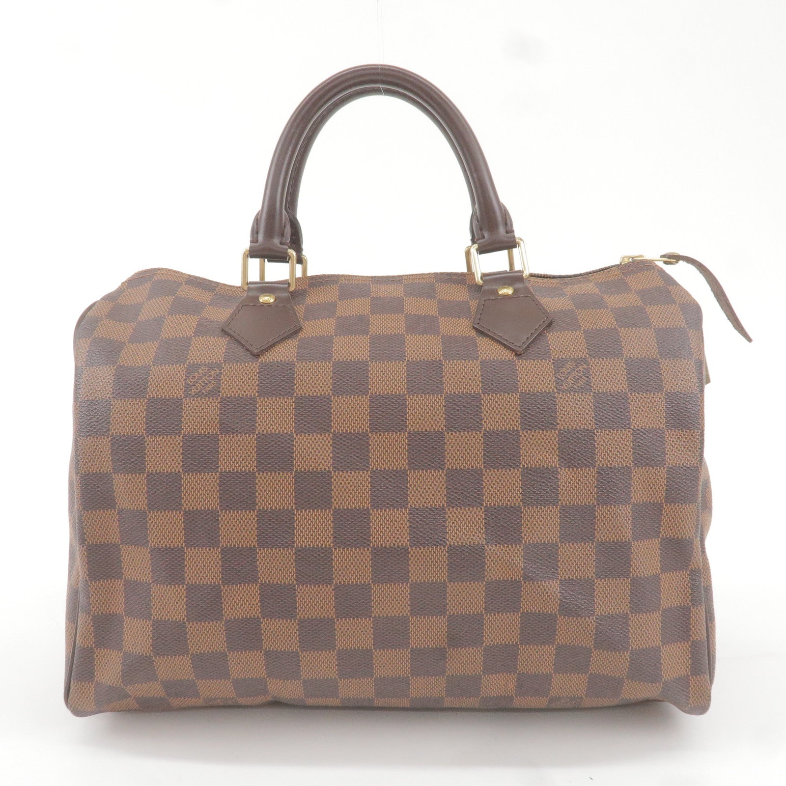 Louis Vuitton Speedy 30 Damier Ebene Bag Review 