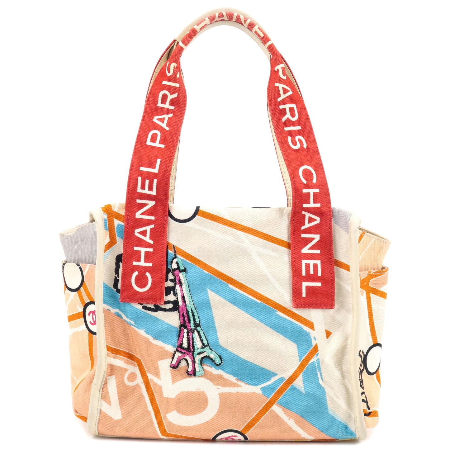 CHANEL-Cruise-Line-Canvas-Spangle-Paris-Map-Tote-Bag-A30833