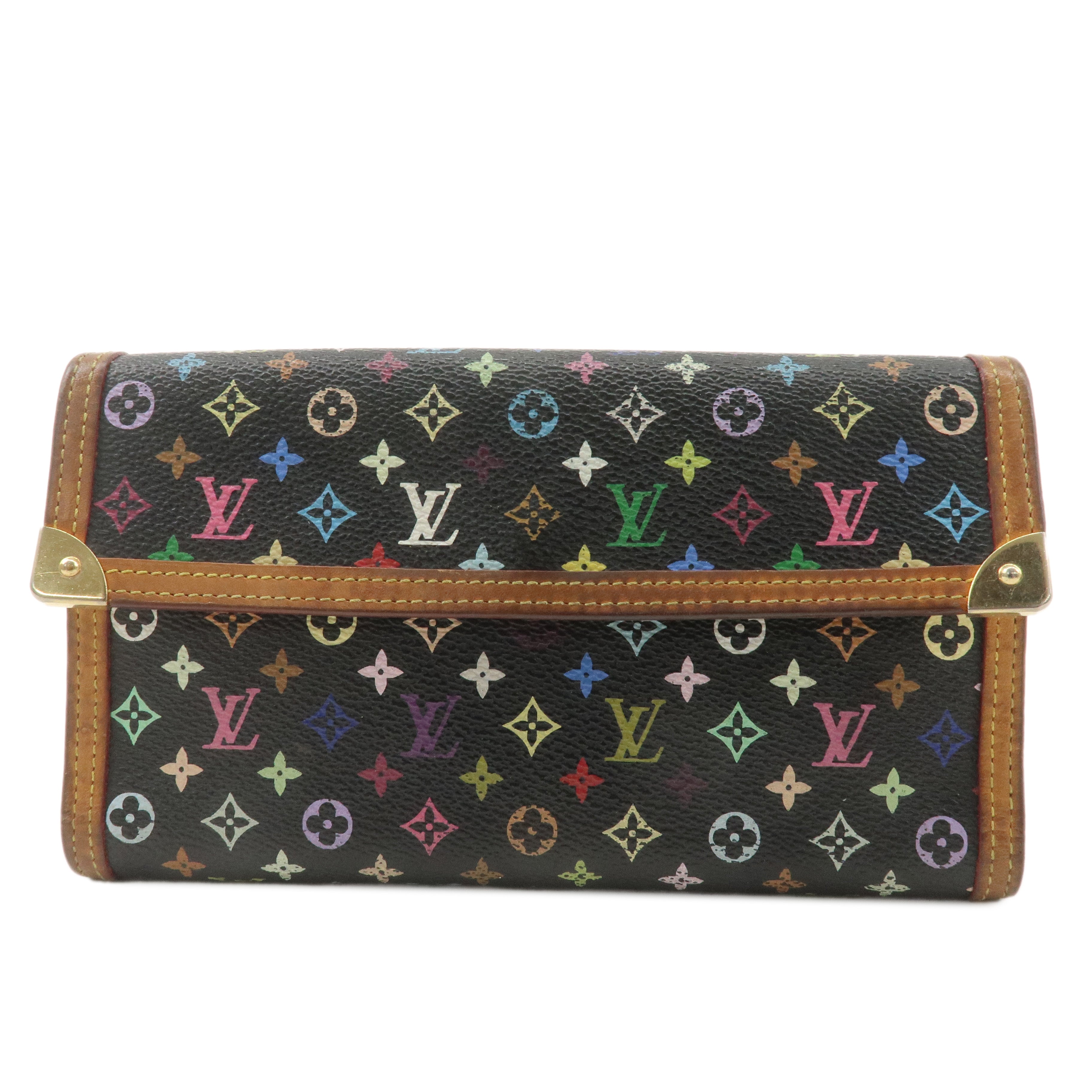 Louis Vuitton Multicolor Porto Trezor International Wallet M92658