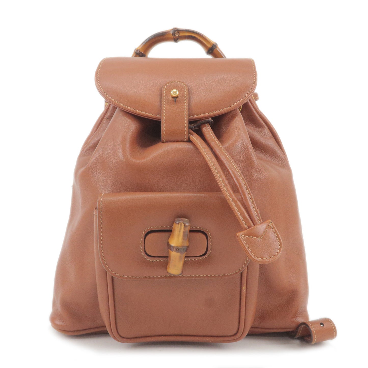 GUCCI-Bamboo-Leather-Back-Pack-Ruck-Sack-Bag-Brown-003.1705