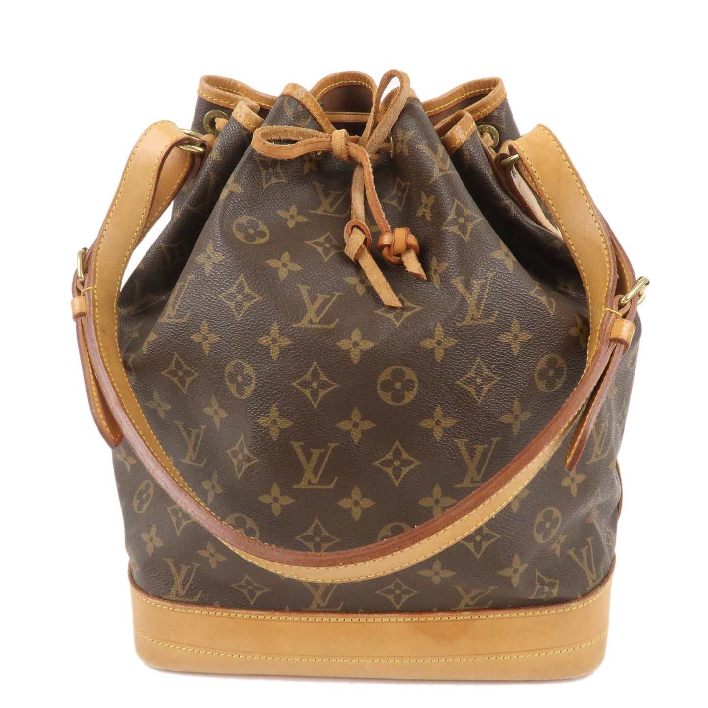 Louis Vuitton Monogram Noe Shoulder Bag Brown M42224