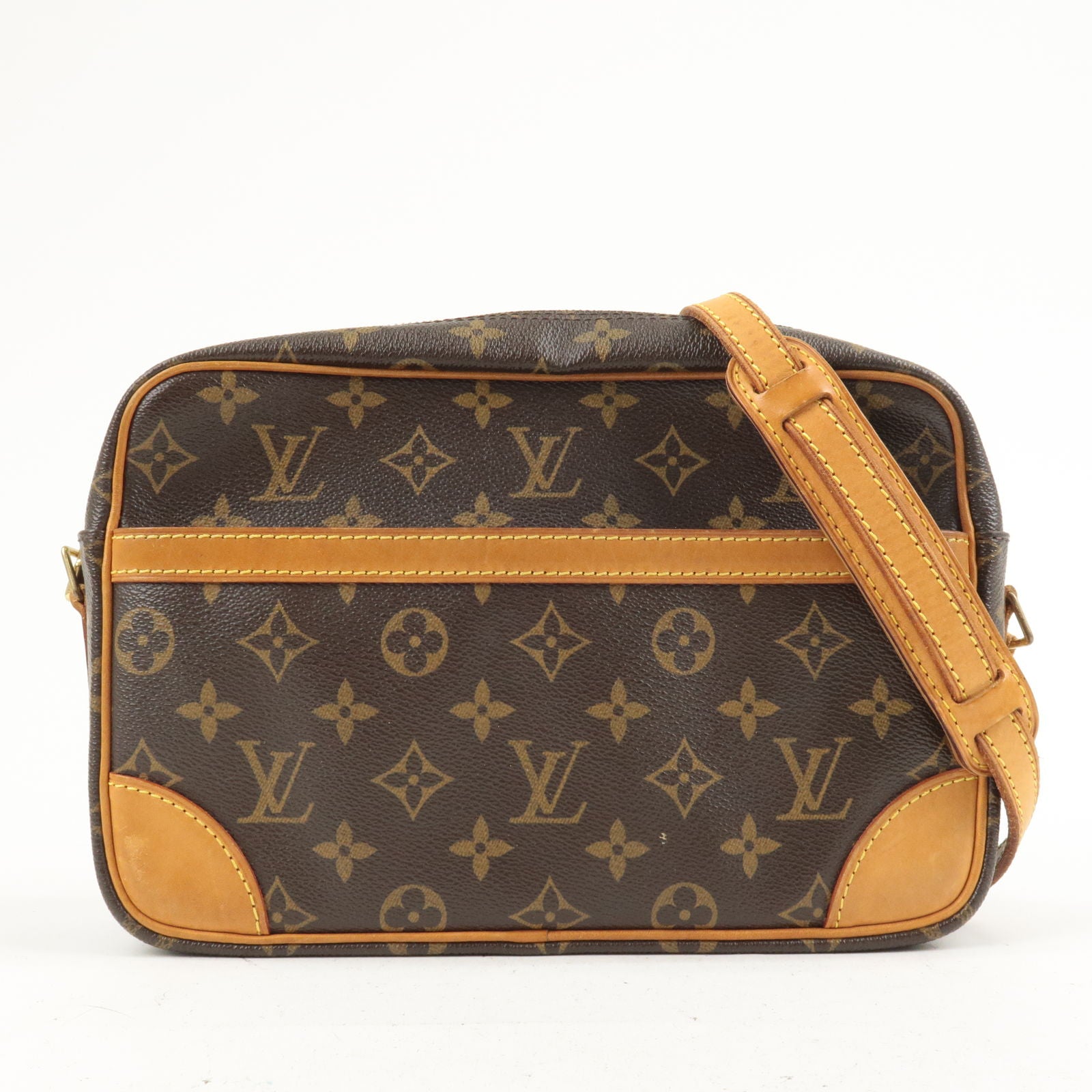 Shop for Louis Vuitton Monogram Canvas Leather Trocadero 30 cm Bag