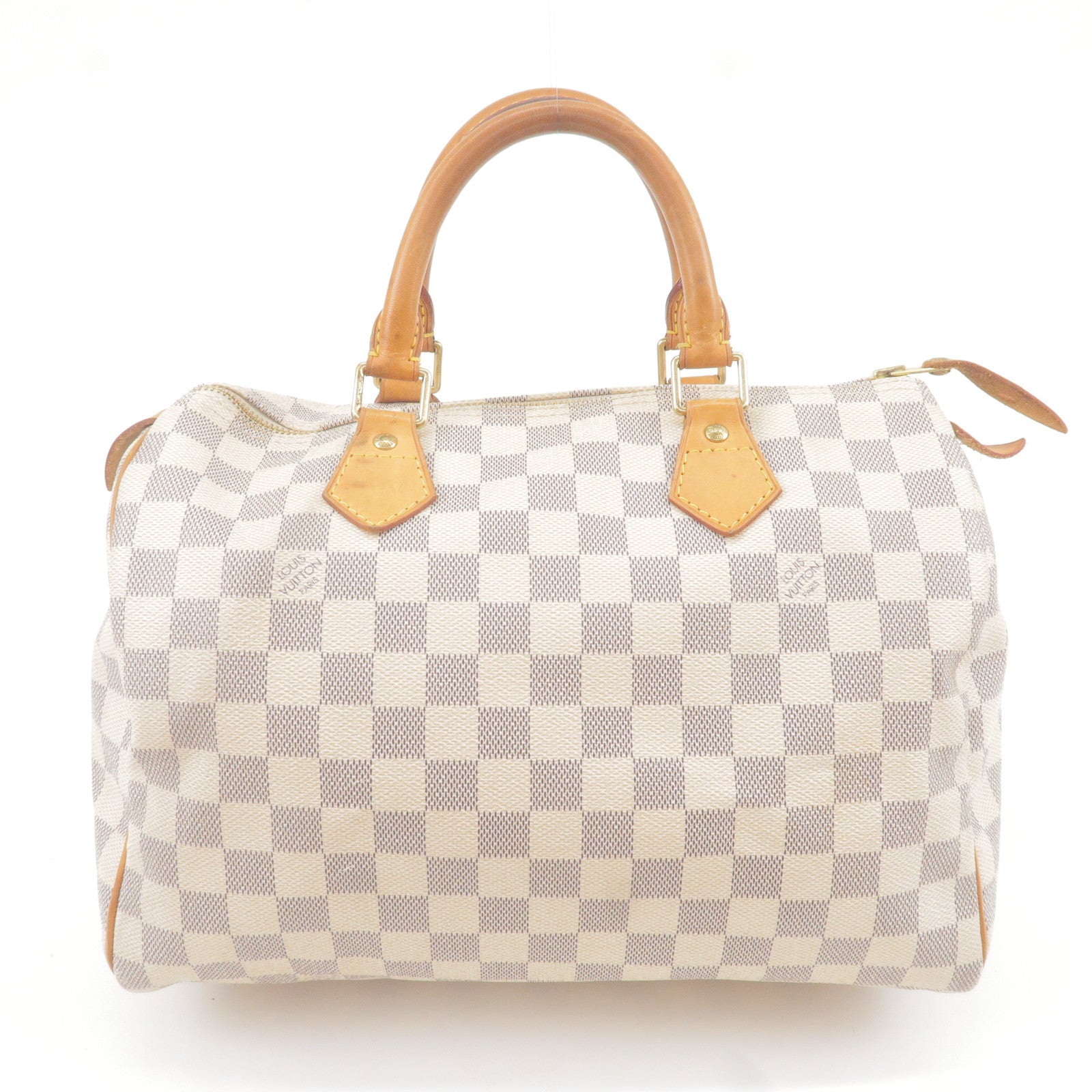 Louis Vuitton, Bags, Louis Vuitton Speedy 3 Damier Azur Gently Used