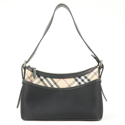 Burberry Vintage nova check top handle handbag Multiple colors Leather  Cloth ref.403610 - Joli Closet