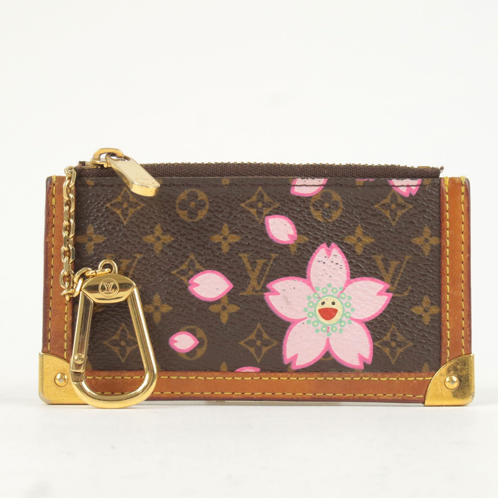 Louis-Vuitton-Murakami-Cherry-Blossom-Pochette-Cles-M92015 – dct