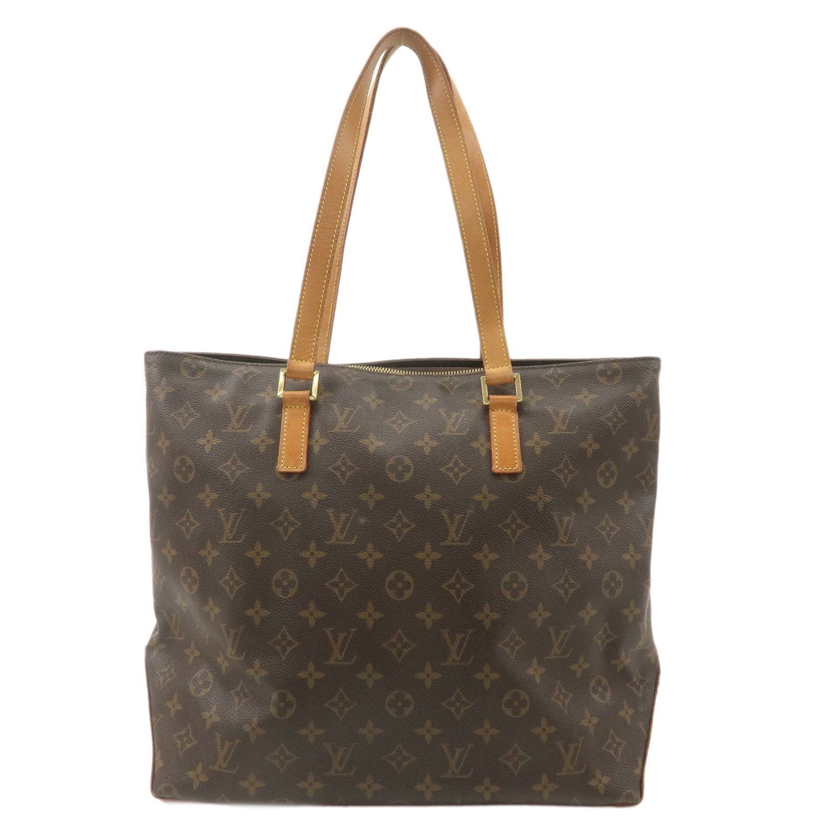 Louis-Vuitton-Monogram-Cabas-Mezzo-Tote-Bag-Brown-M51151