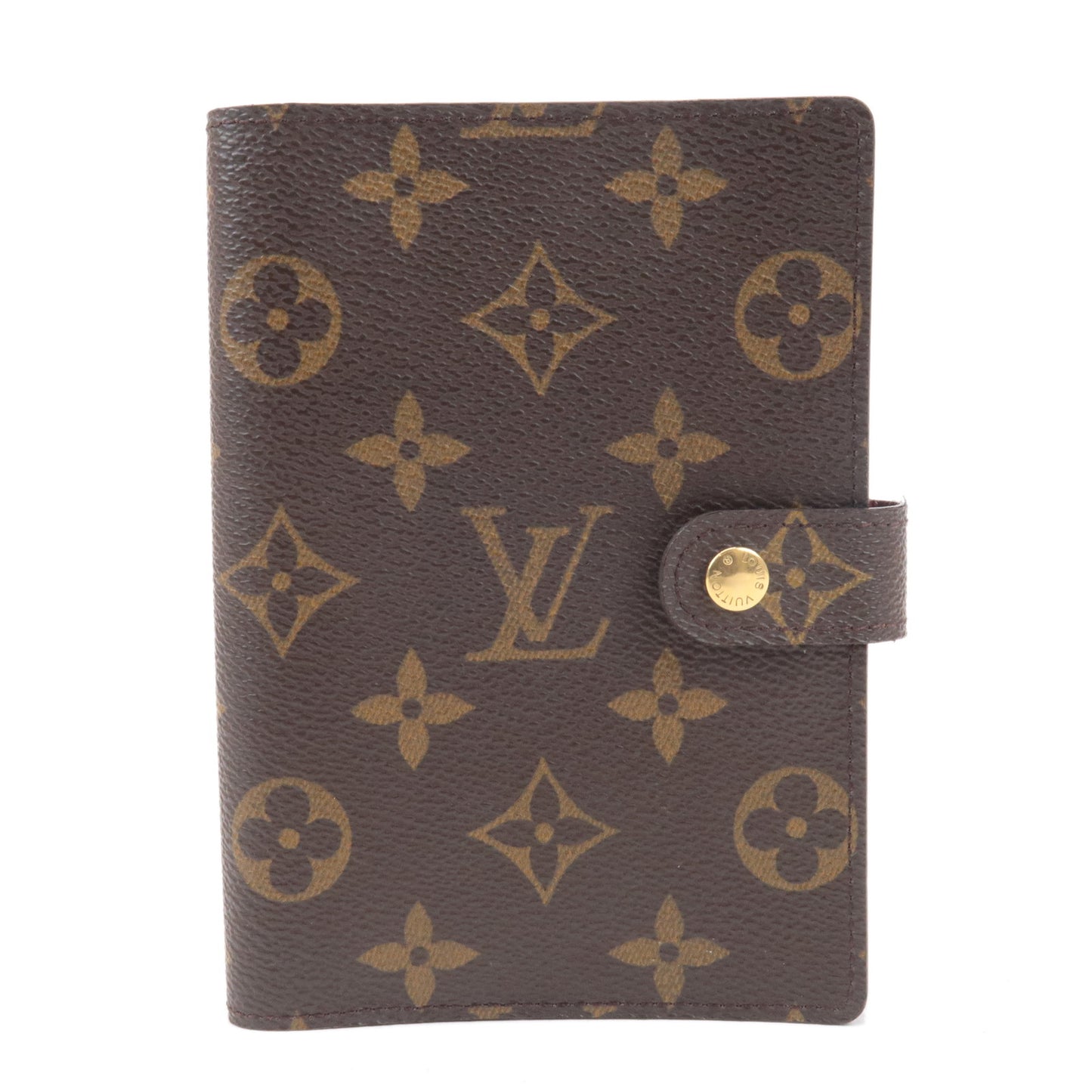 Louis Vuitton Monogram Agenda PM Planner Cover Brown R20005