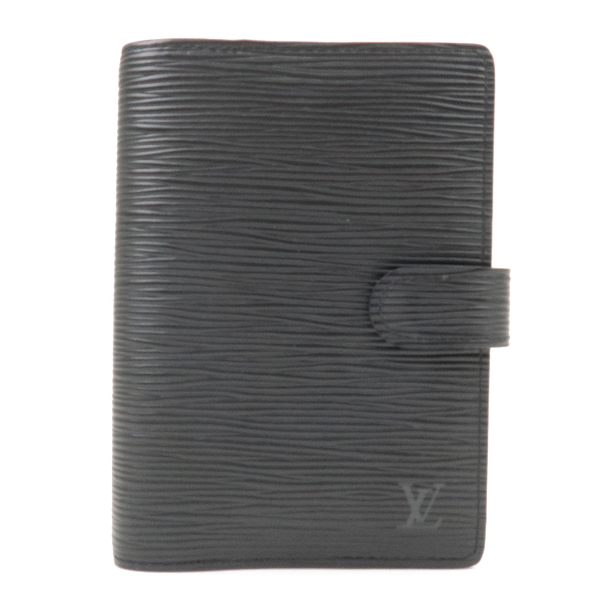 Louis Vuitton Vintage Epi Medium 6 Ring Agenda Cover - Black Books