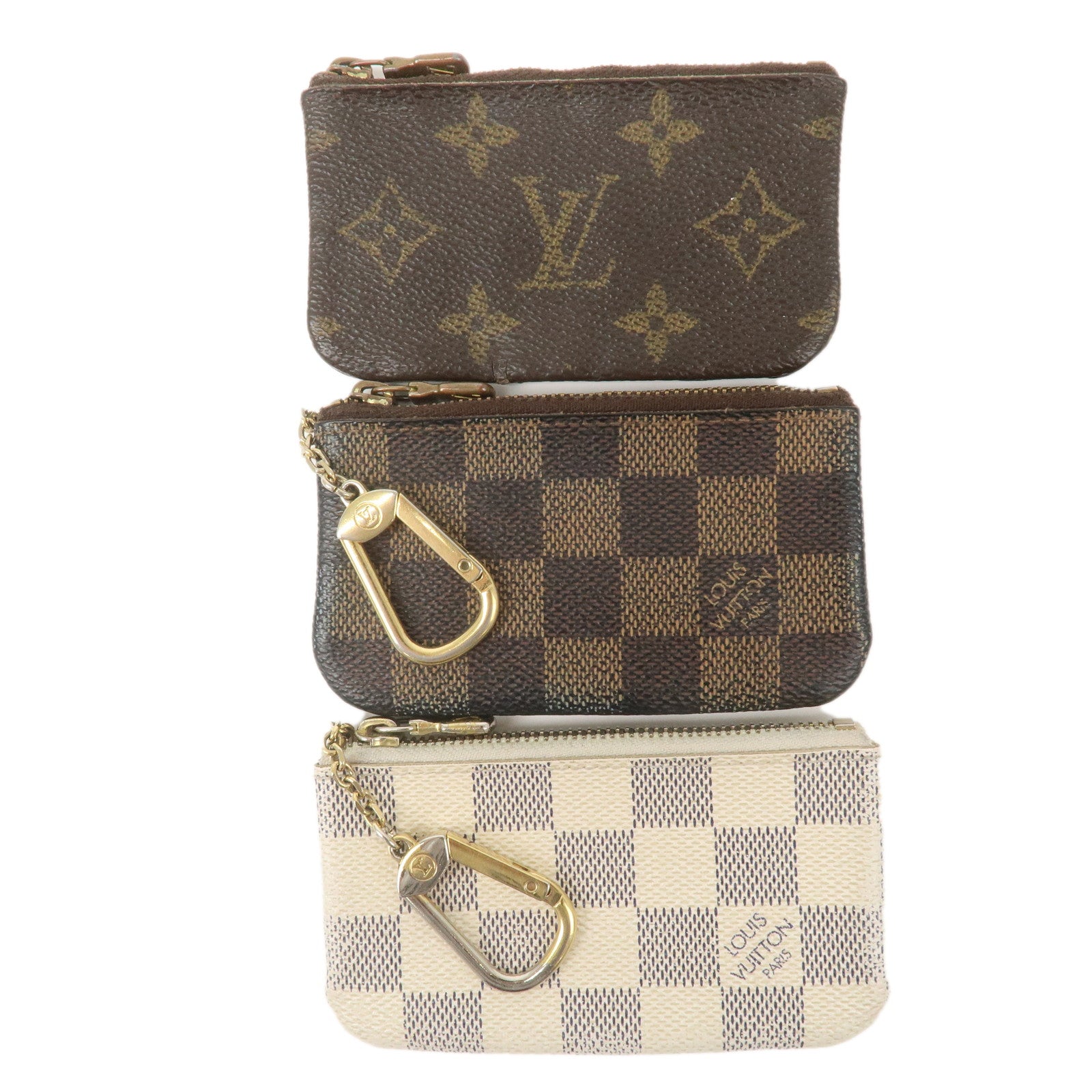 Louis-Vuitton-Set-of-3-Pochette-Cles-CoinCase-M62650-N62658-N62659