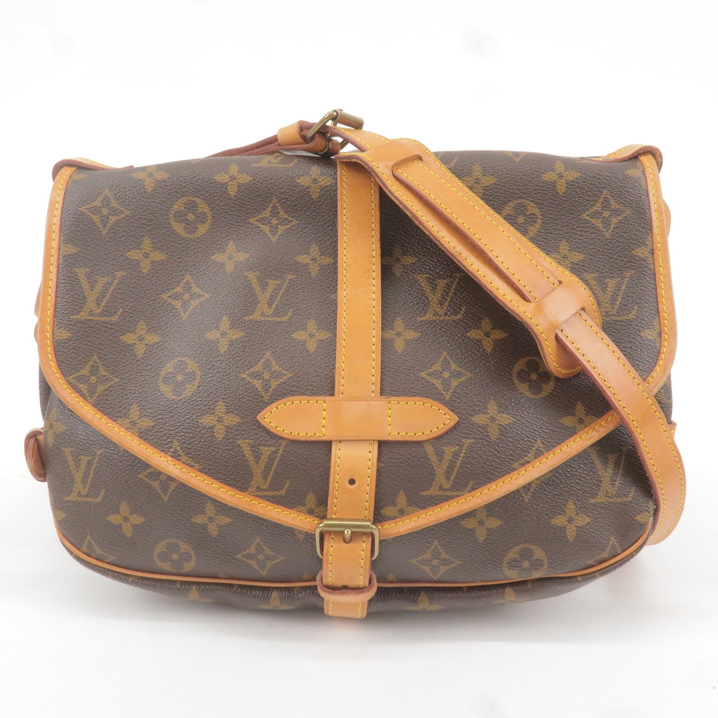 Louis Vuitton Monogram Saumur 30 Shoulder Bag M42256