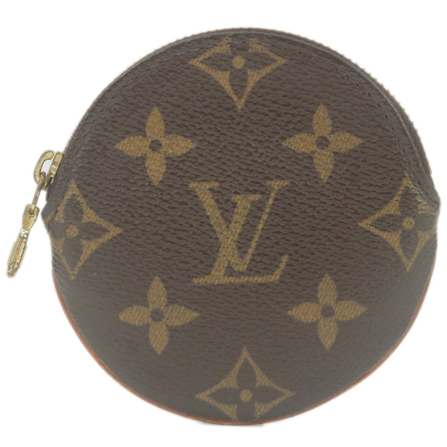 Louis-Vuitton-Monogram-Porte-Monnaie-Round-Coin-Case-M61926
