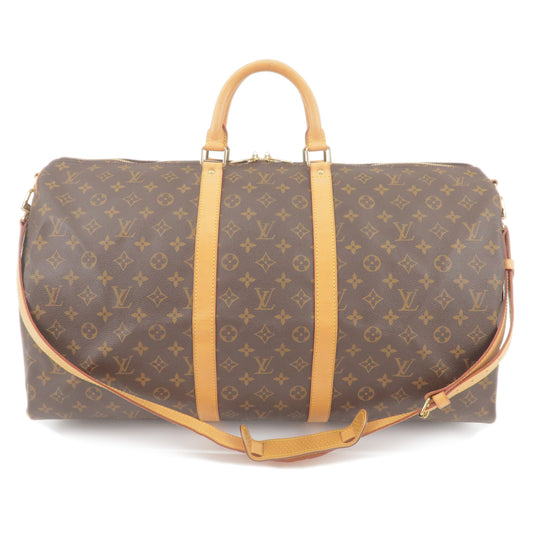 Louis-Vuitton-Monogram-Keep-All-Bandouliere-55-Bag-M41414Used-F/S