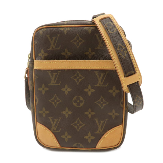 Louis-Vuitton-Monogram-Danube-Shoulder-Bag-Brown-M45266