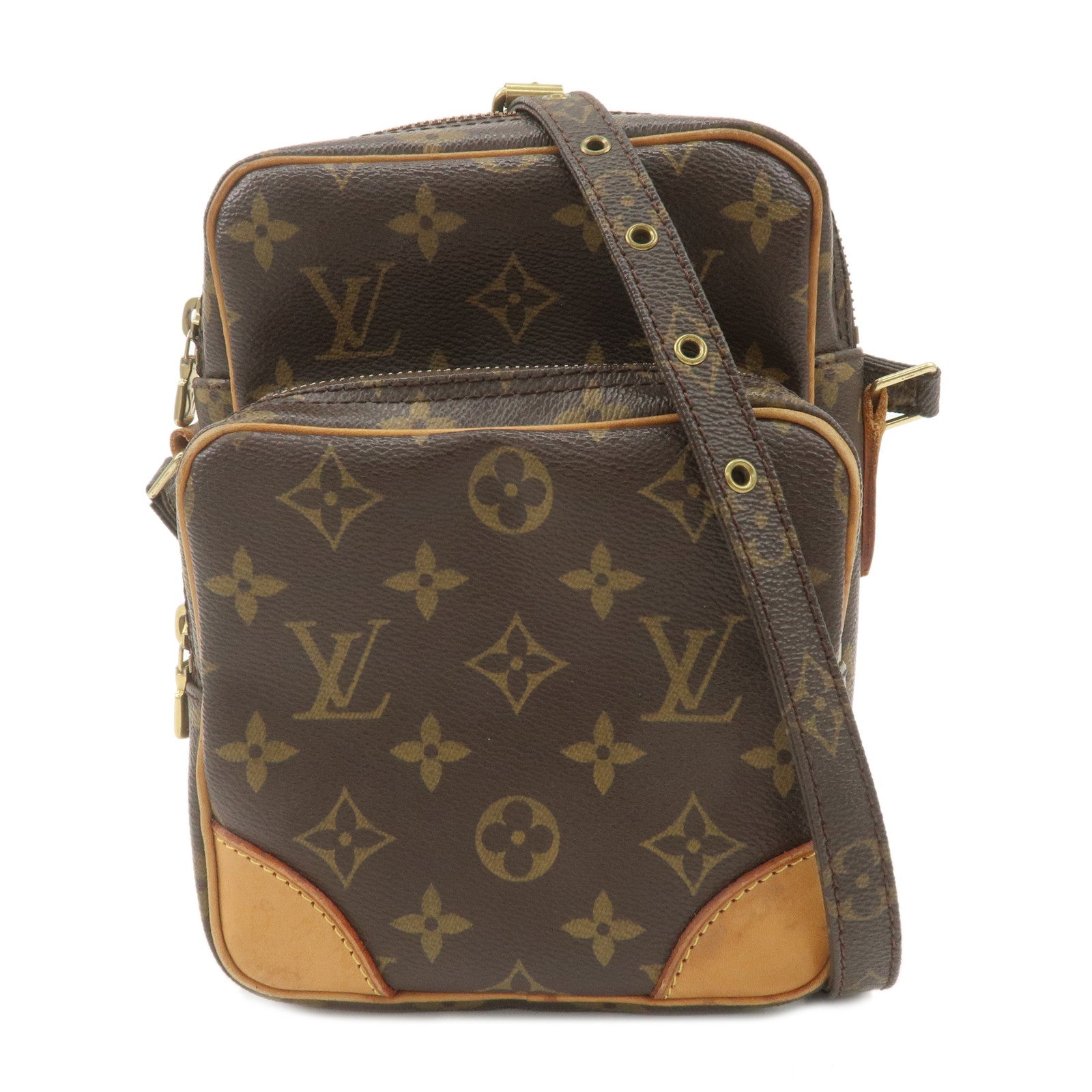 Louis Vuitton Monogram Amazone Shoulder Bag Brown M45236