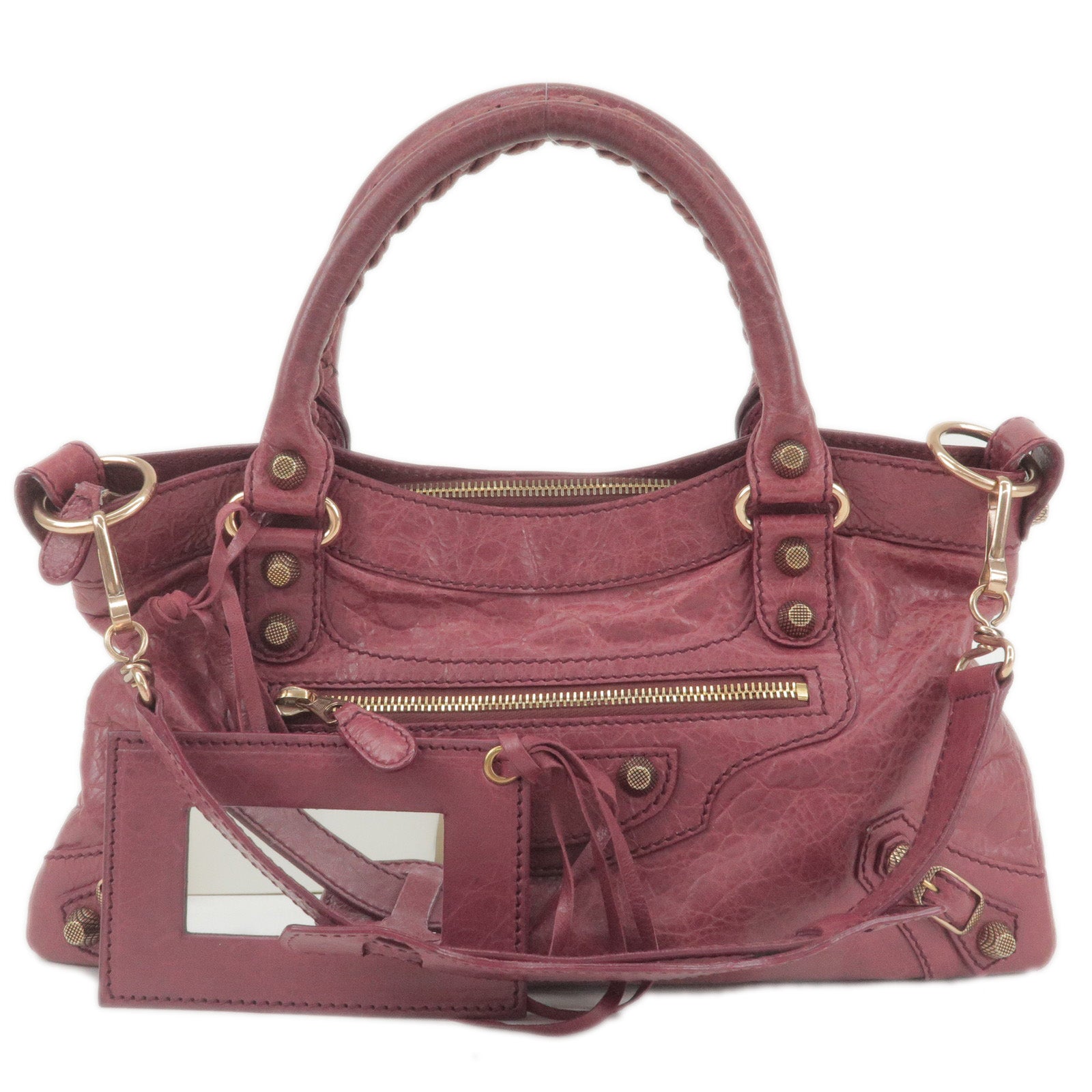 Leather multi-pouch cross body bag I WITTCHEN