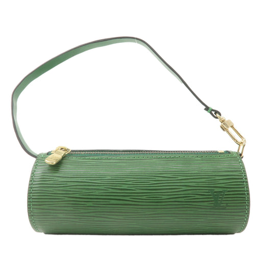 Louis-Vuitton-Epi-Mini-Pouch-For-Soufflot-Hand-Bag-Borneo-Green-F/S