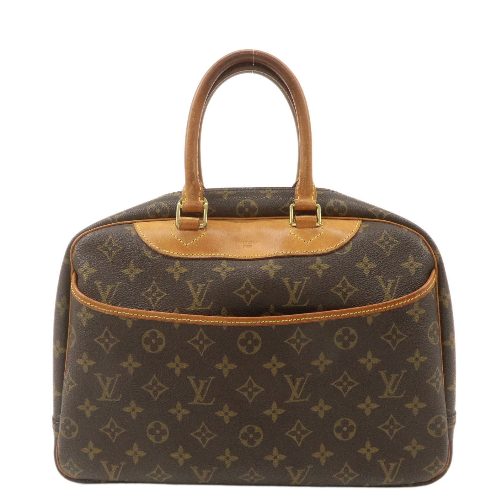 Louis-Vuitton-Monogram-Deauville-Hand-Bag-Brown-M47270