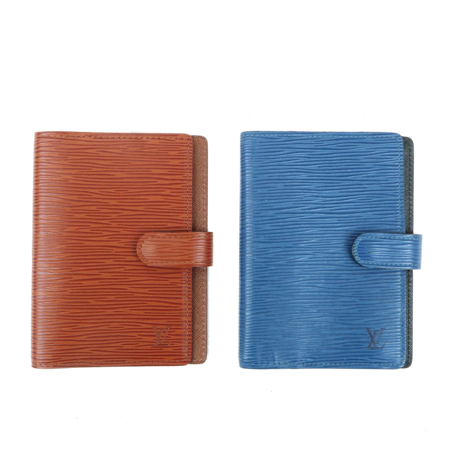 Louis Vuitton Epi Set of 2 Agenda PM Planner Cover R20053 R20055