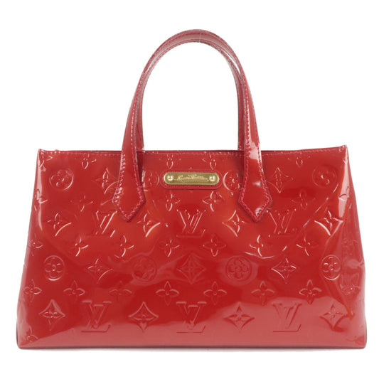 Louis Vuitton Monogram Vernis Wilshire PM M91644 Women's Handbag