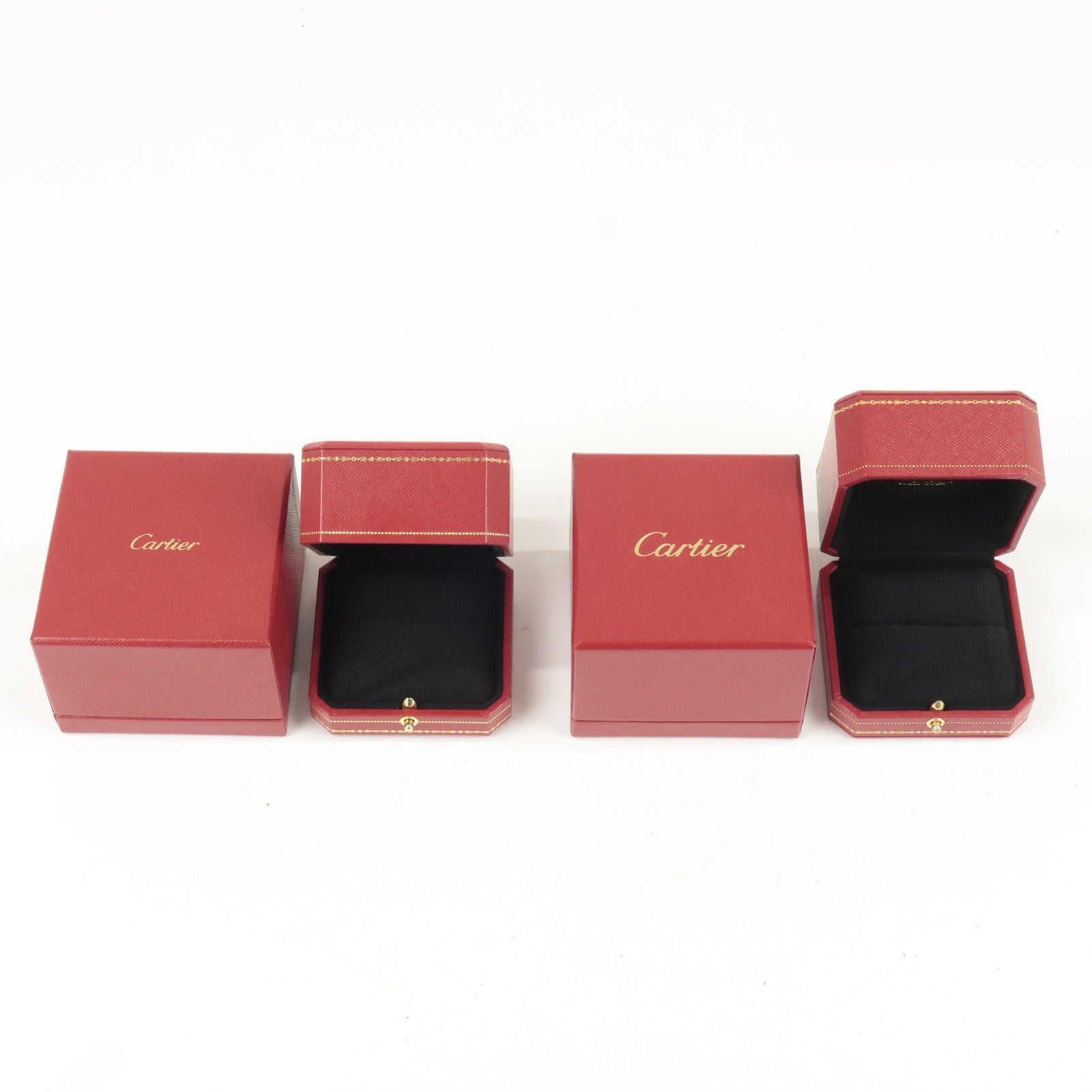 Cartier Set of 2 Jewelry Box Ring Box Jewelry Box Red Mindarie