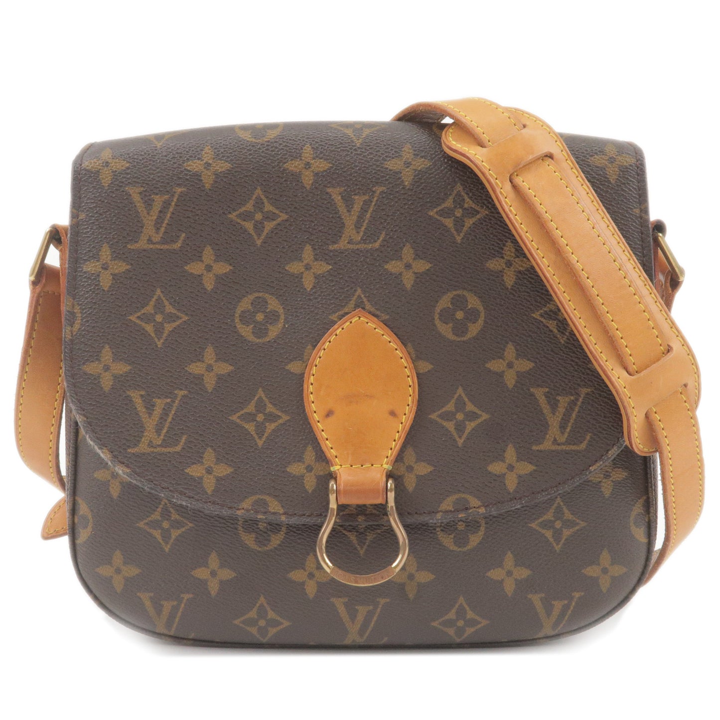 Louis Vuitton Saint Cloud EPI Leather Shoulder Bag Rose Ballerine