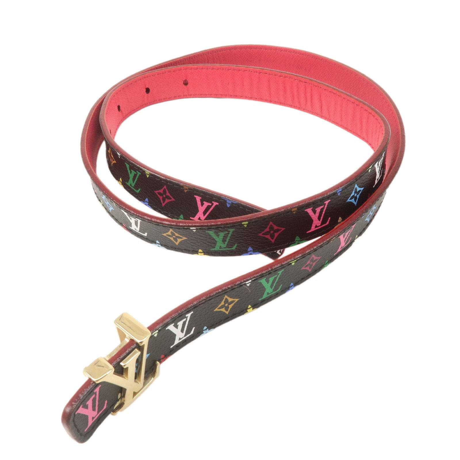 Louis-Vuitton-Monogram-Multicolor-Santule-LV-Initial-Belt-M9631V