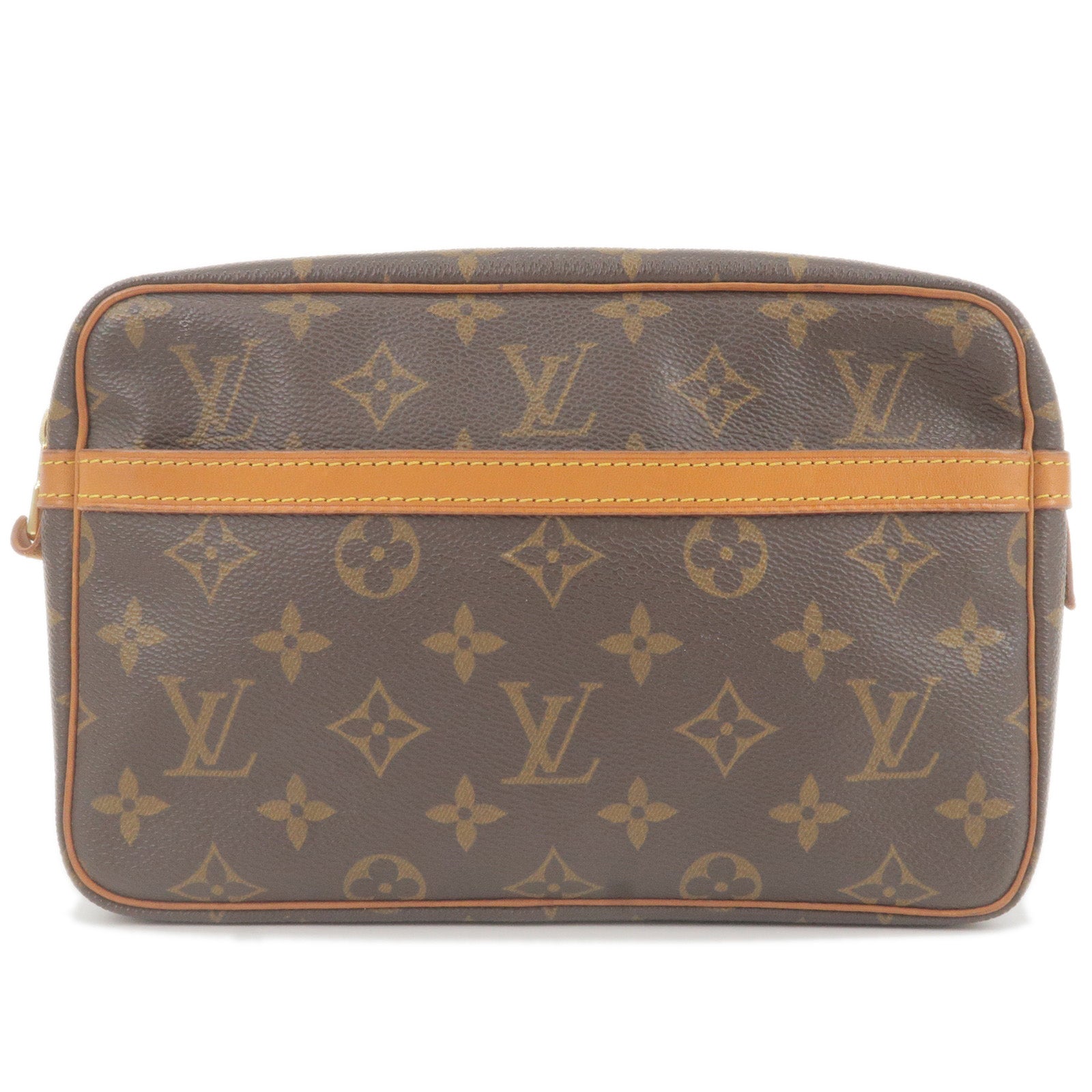 Vintage LOUIS VUITTON Monogram ~POCHE TOILETTE~ Cosmetic Case Clutch  Make-up Bag