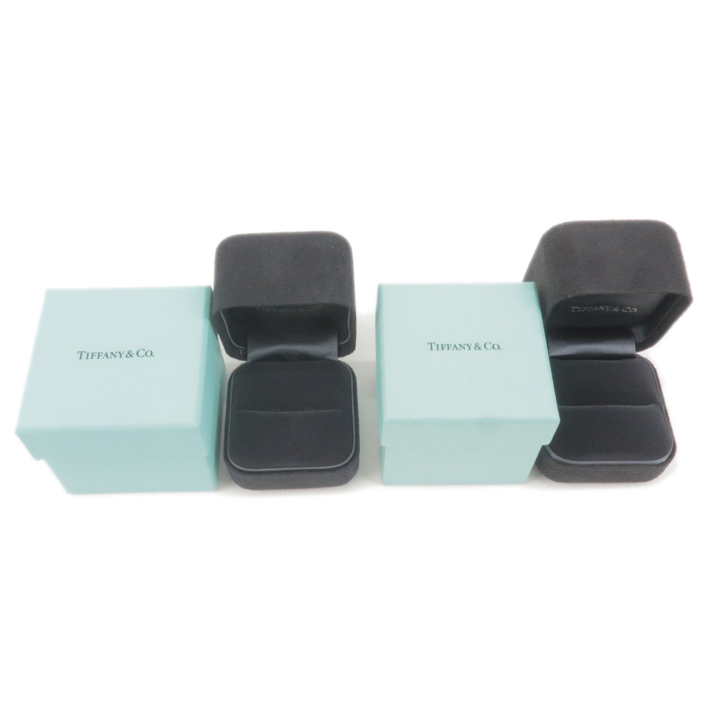 Tiffany&Co.-Set-of-2-Pair-Ring-Box-Jewelry-Box-Tiffany-Blue