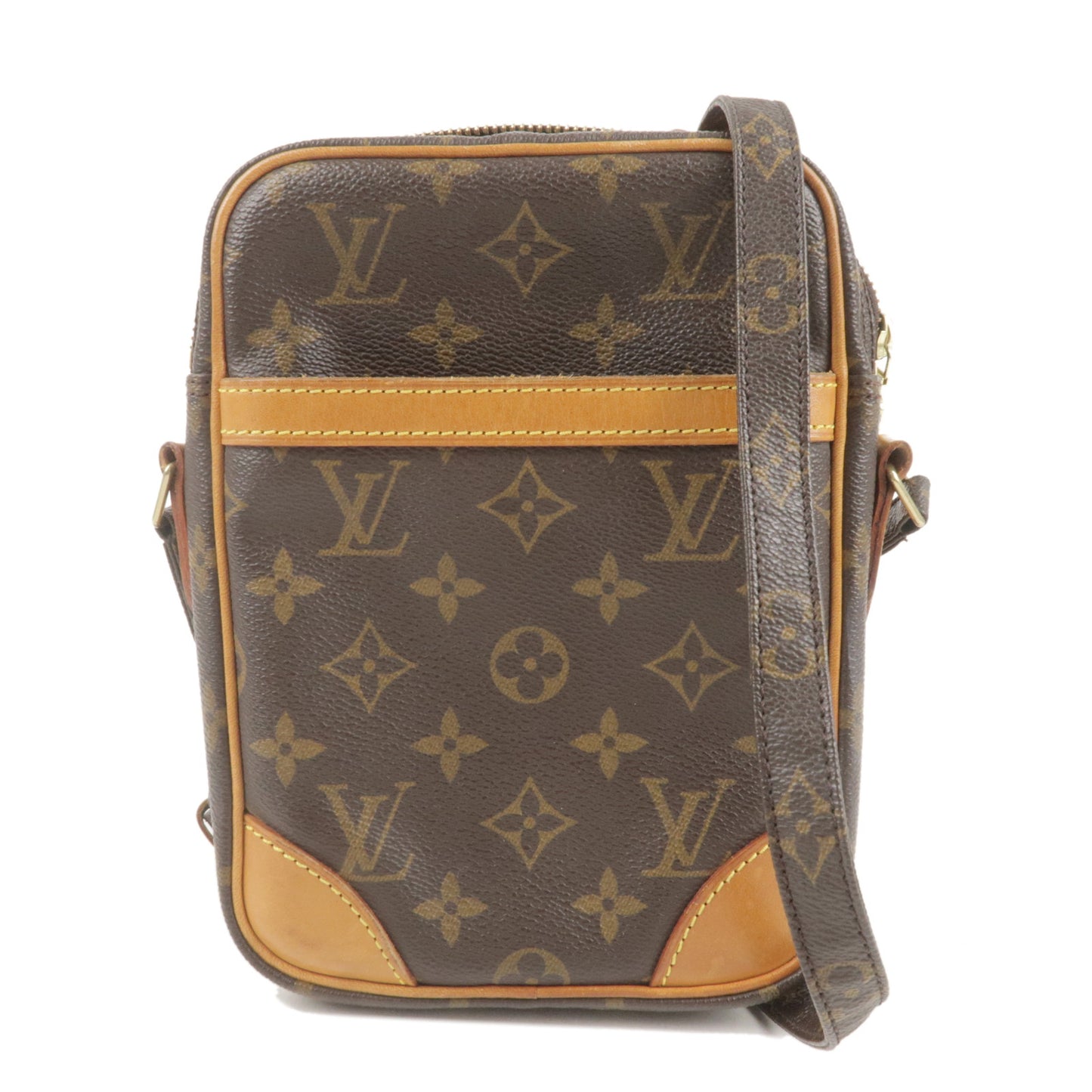 Louis Vuitton Danube Monogram Canvas Crossbody Shoulder Bag M45266 #60706
