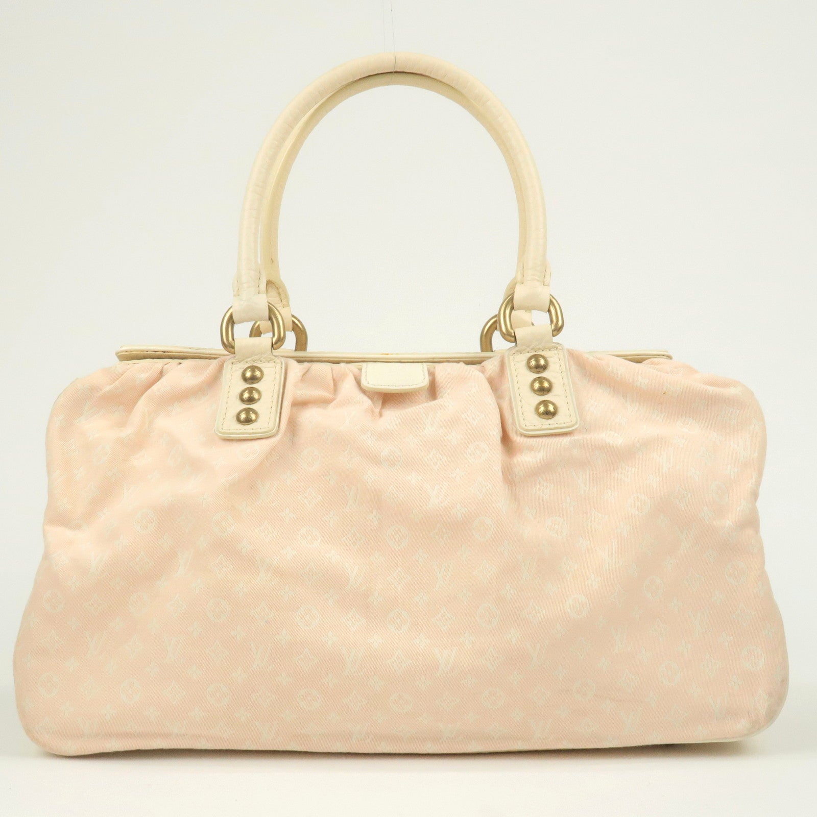 Louis Vuitton Mini Lin Trapeze GM Rose Hand Bag