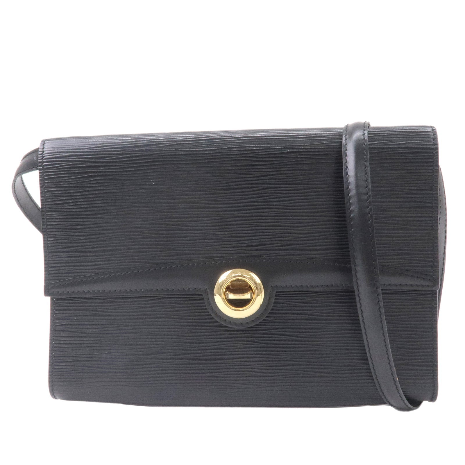 Louis-Vuitton-Epi-Arche-Noir-Black-Shoulder-Bag-Cross-Body-M52572