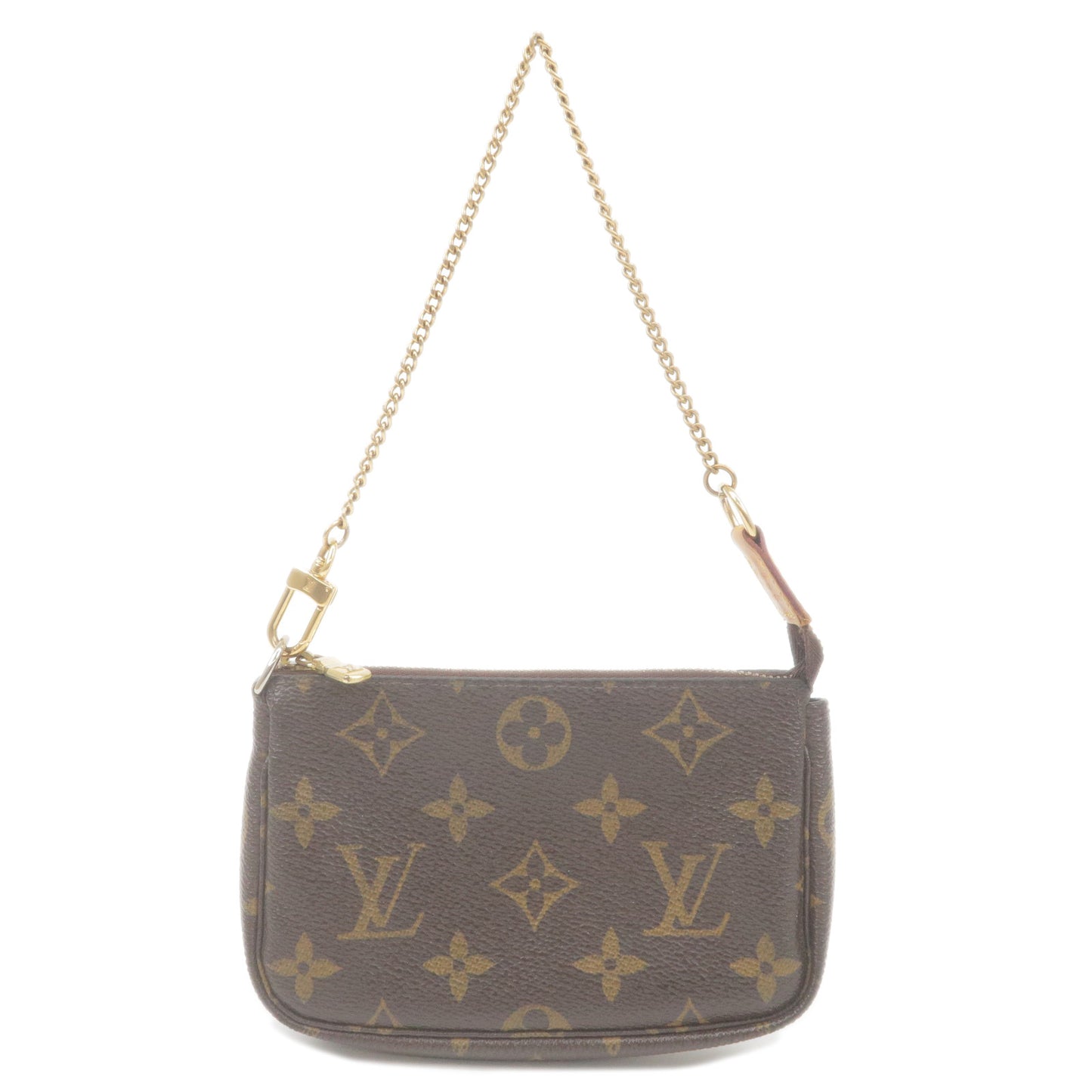 Louis Vuitton Brown Canvas Monogram Mini Pochette Accessoires Bag Louis  Vuitton