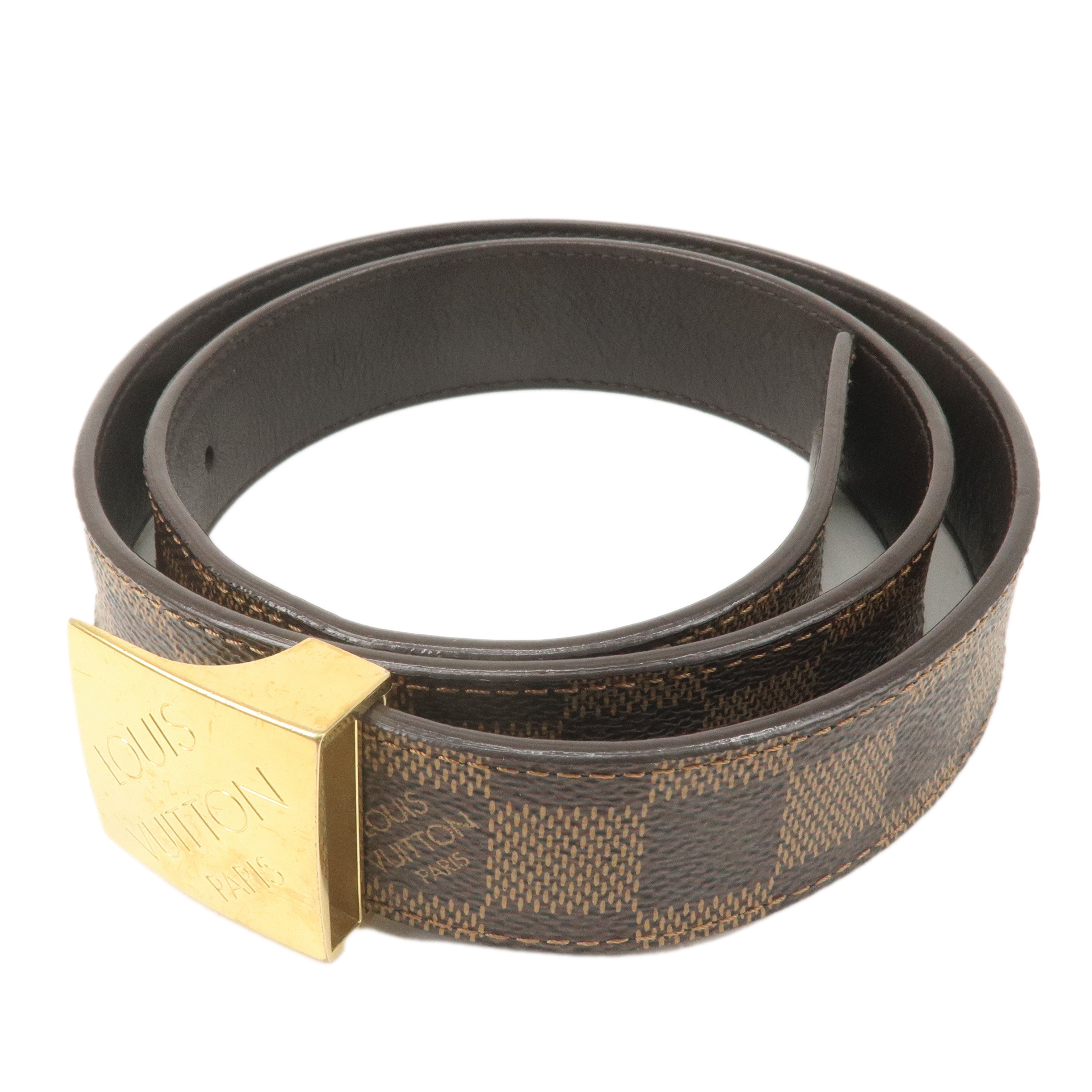 75 30 Belt Louis Damier Kanye West x Louis Vuitton Dons Ebene Tulle Saint Carre M6944 Louis Vuitton Monogram Poche Documents Portfolio Vuitton