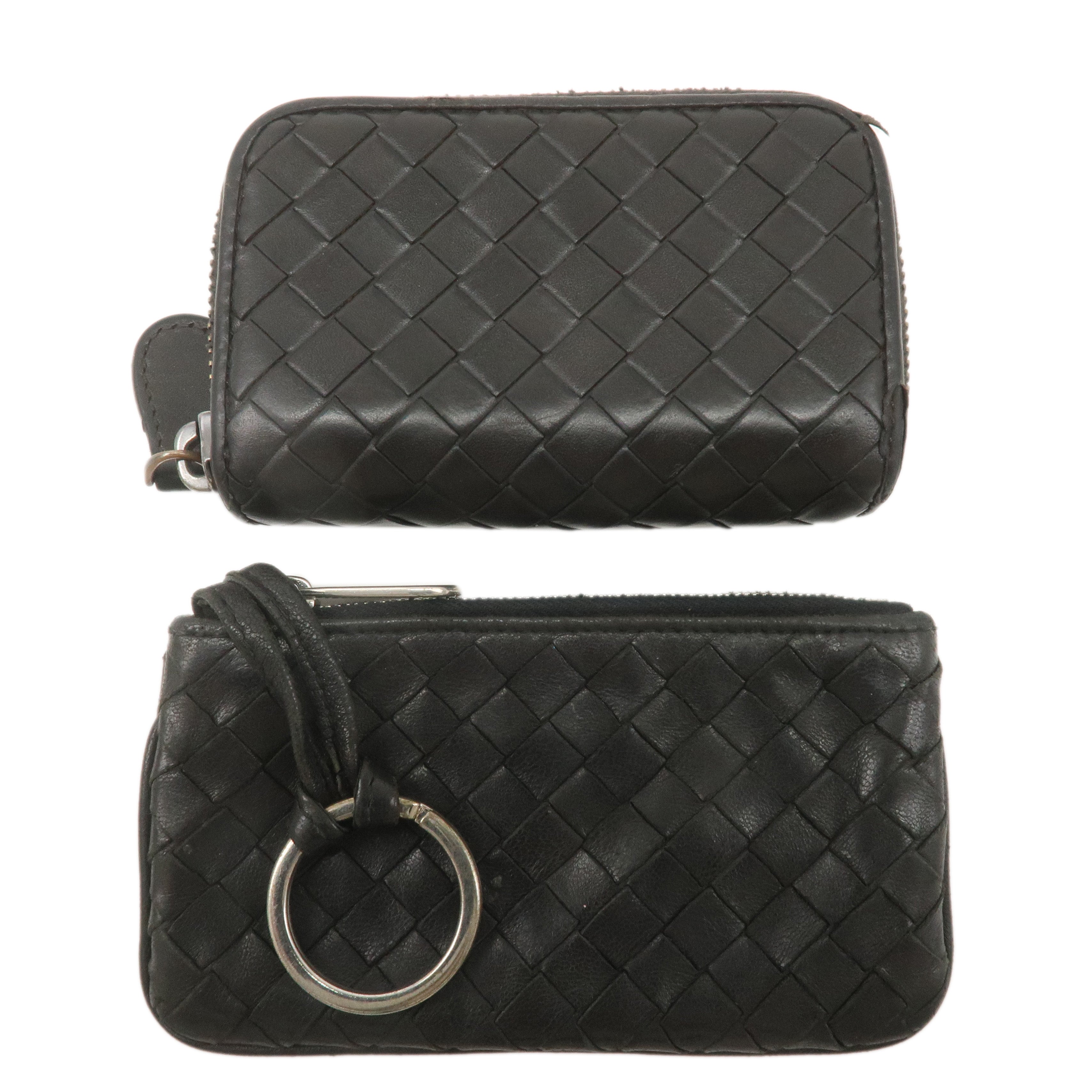 BOTTEGA VENETA Set of 2 Intrecciato Coin Case 114075 131232