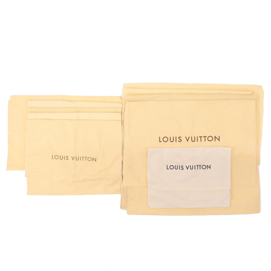 Louis Vuitton, Bags, Louis Vuitton Dust Cover Bag Beige With Brown  Letters